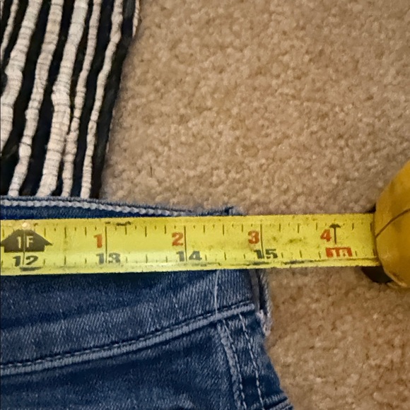 MOTHER Flare Jeans in Deep Blue - Picture 3 of 8